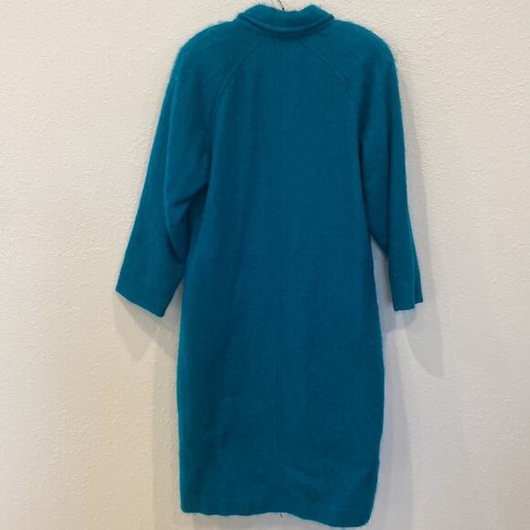 Don Elliot Vintage Women’s Oversized Coat Wool Blend Lined Button Down EUC Sz 2X - Picture 4 of 10